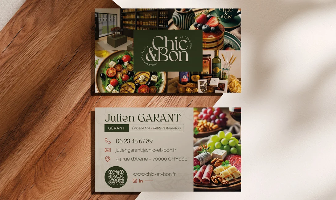 Chic & Bon • Carte de visite